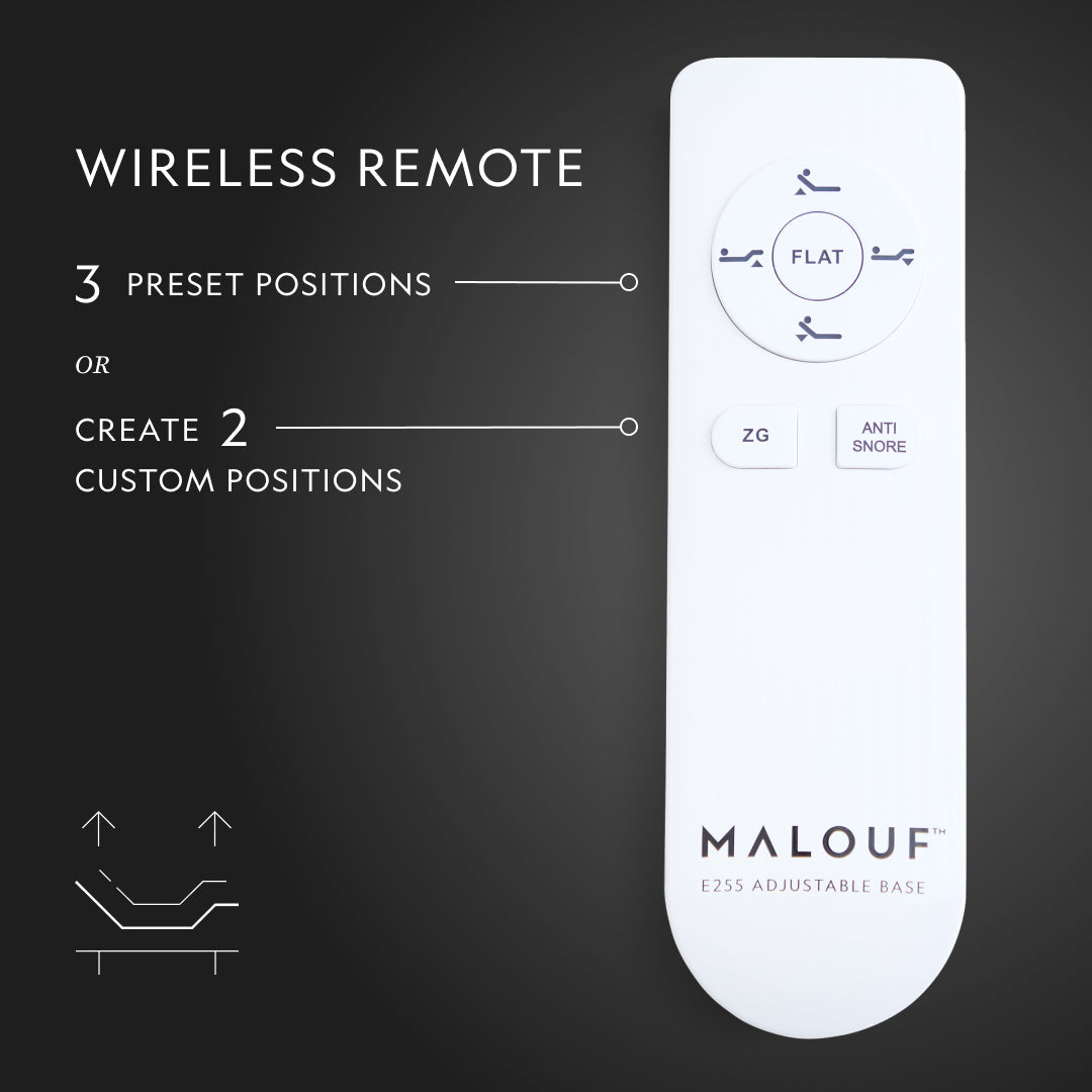 Malouf E255 Adjustable Base
