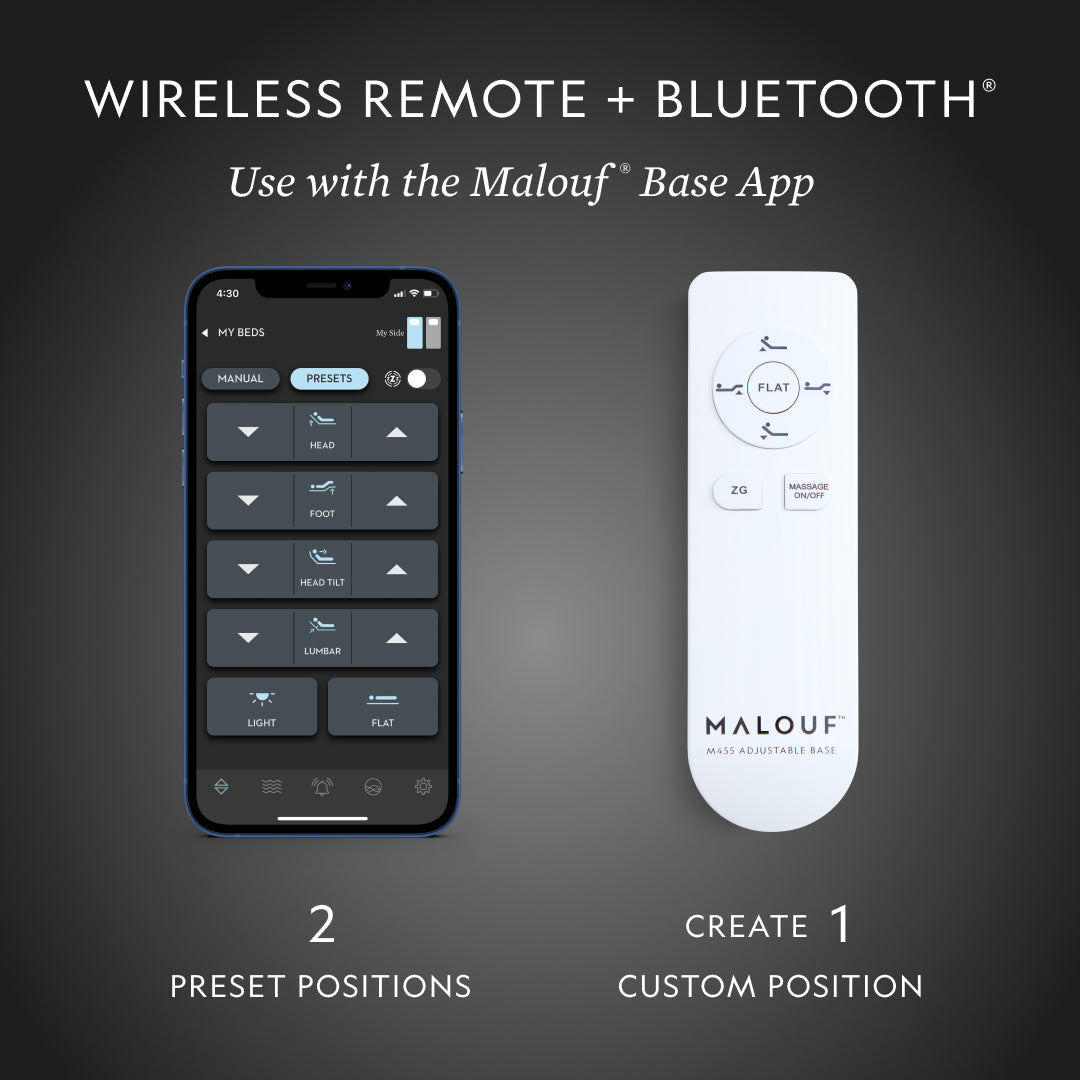 Malouf M455 Adjustable Base