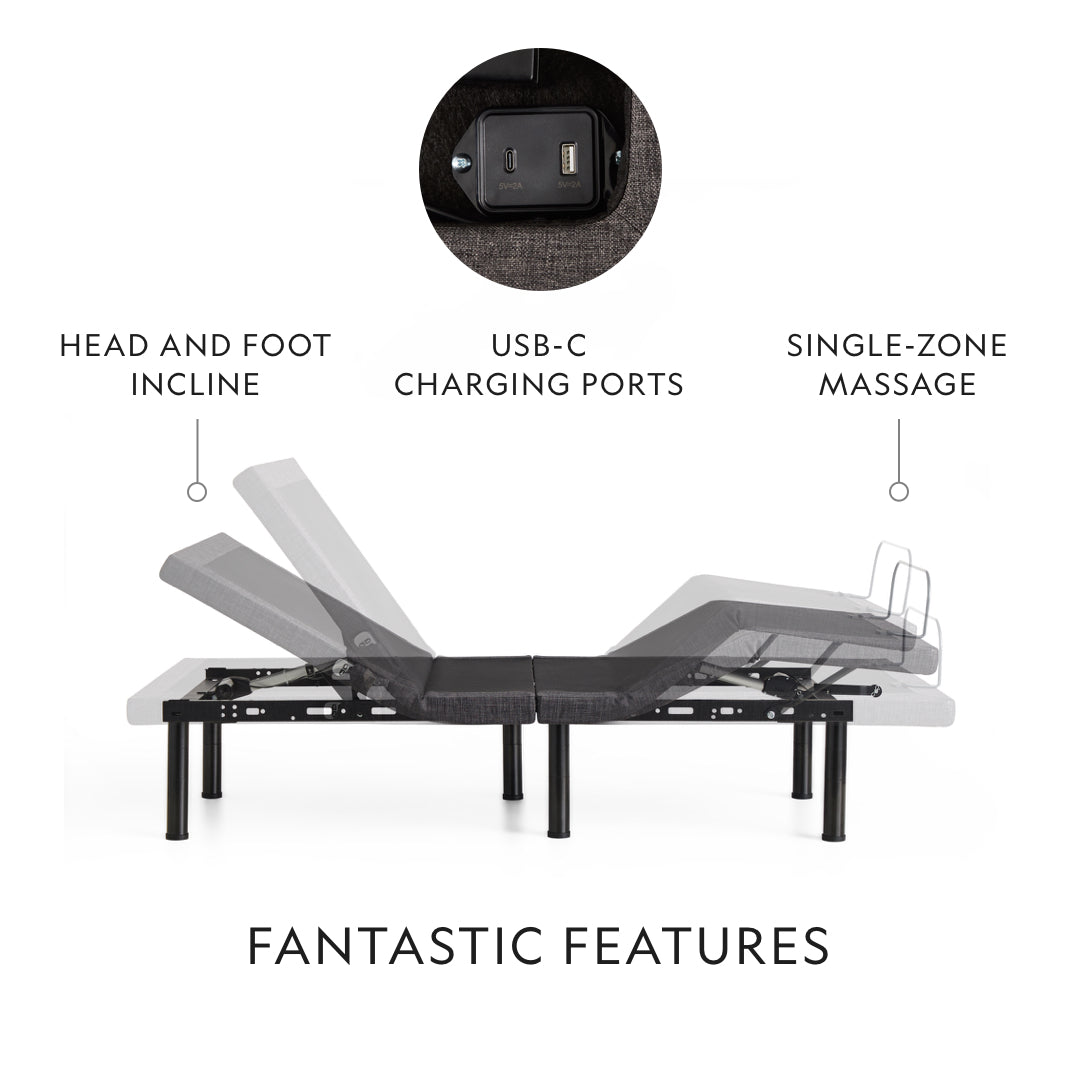 Malouf M455 Adjustable Base
