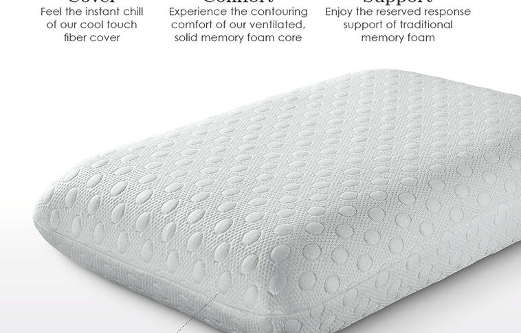 Purecare Fabrictech Cooling Memory Foam Pillow