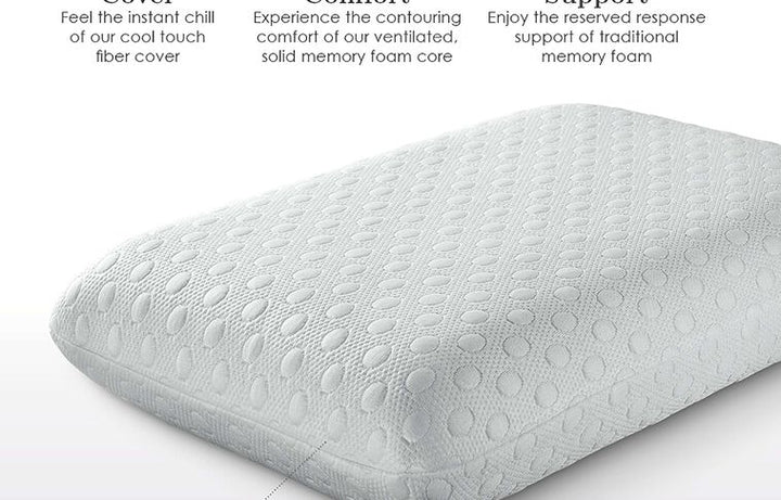 Purecare Fabrictech Cooling Memory Foam Pillow
